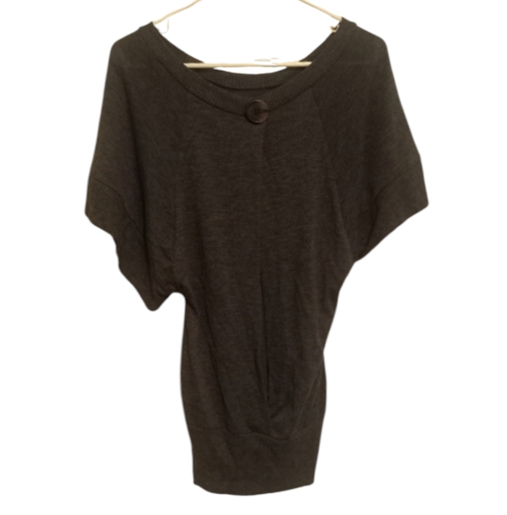 Papaya Opened Front/Back Sweater - Size: S